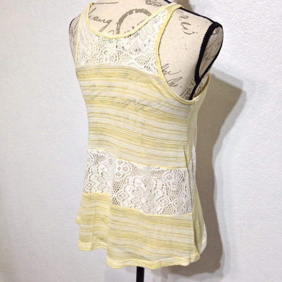 Anthropologie Staring at Stars Boho Lace Tank Top - Picture 6 of 8